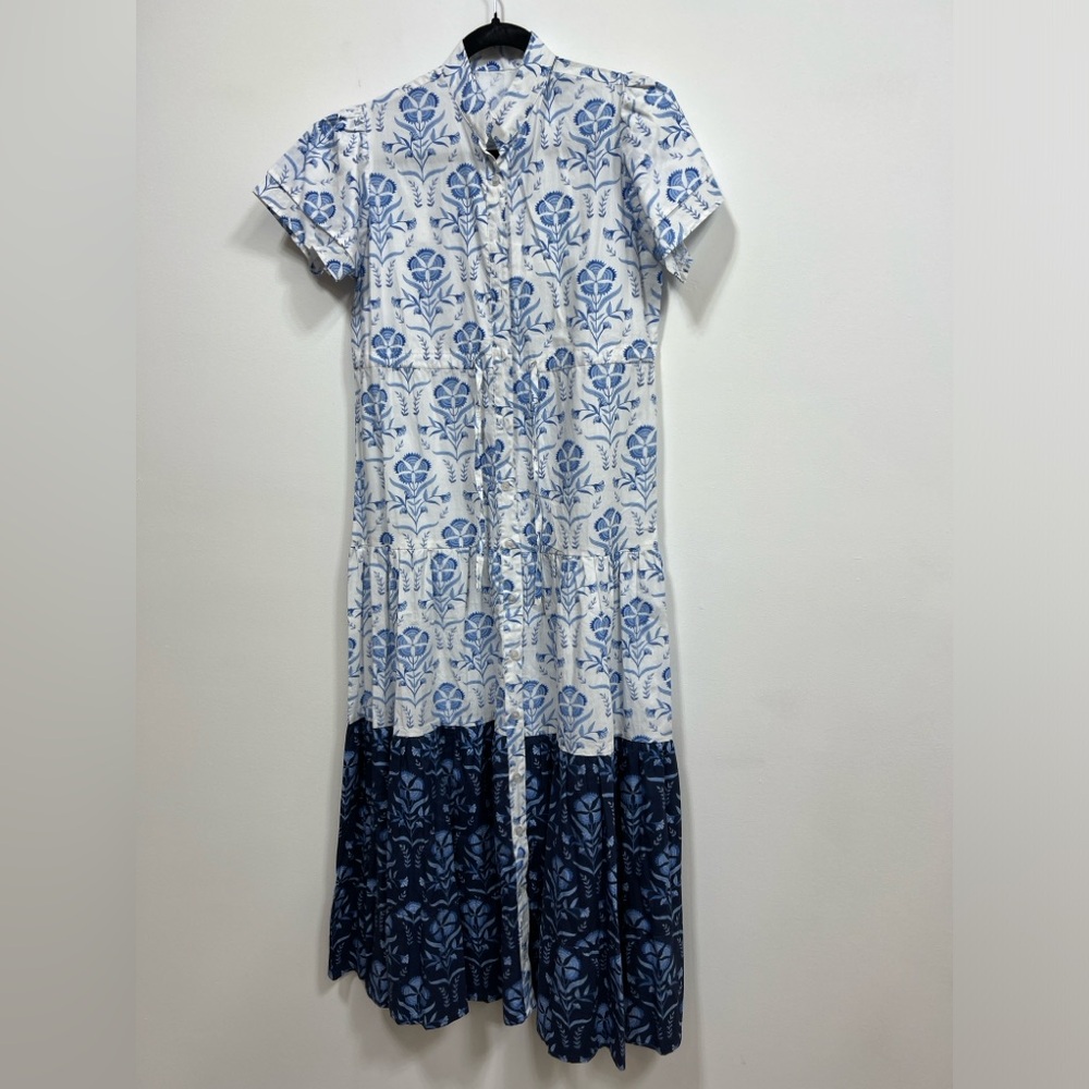 Victoria Dunn flutter maxi, NWT size XS
